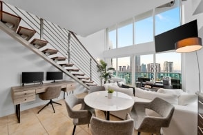 Skyline Serenity Bi-Level Loft